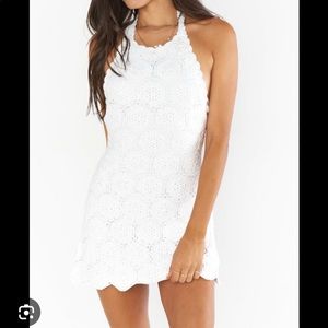 Show Me Your MuMu halter mini dress medium